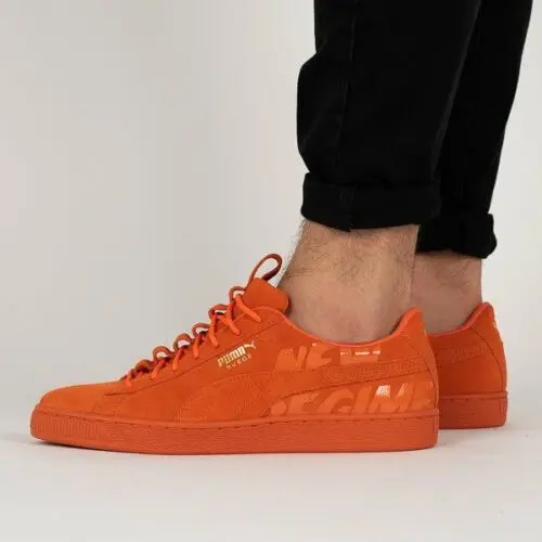 Alternative view of Giày Puma Suede x Atelier New Regime 'Orange' 366534-01