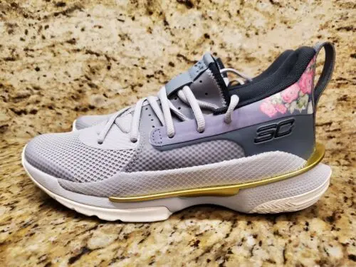 Giày Under Armour Curry 7 'Gray' 3022113-103 - Ảnh 4