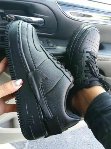 Giày Nike Air Force 1 Jester XX 'Triple Black' AO1220-001 - Ảnh 5