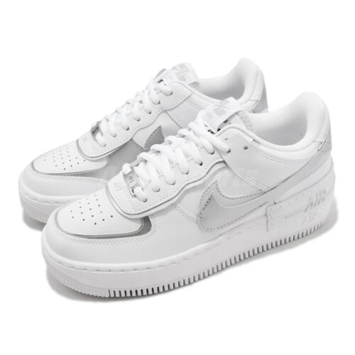 Giày Nike Air Force 1 Shadow 'White Metallic Silver' CI0919-119 - Ảnh 8