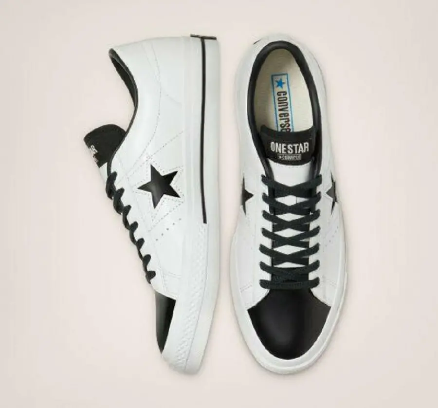 Alternative view of Giày Converse One Star HanByeol 'White Black' 170570C