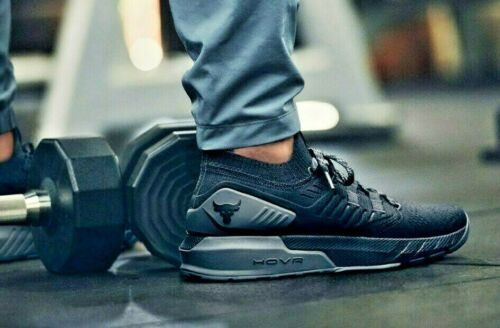 Giày Under Armour Projcet Rock 3 'Black Pitch Grey' 3023004-001 - Ảnh 3