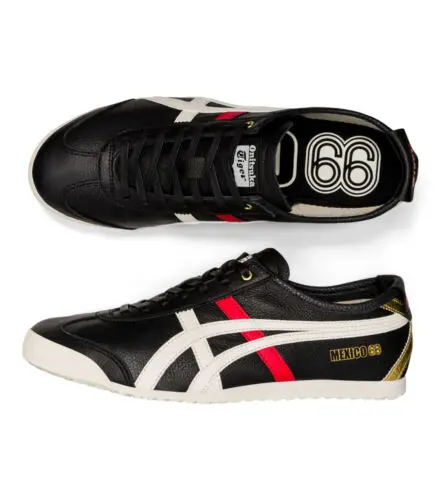Giày Onitsuka Tiger Mexico 66 'Black Cream' 1183B511-001 - Ảnh 4