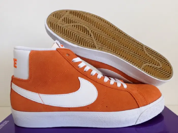 Giày Nike SB Zoom Blazer Mid 'Safety Orange' 864349-800 - Ảnh 4