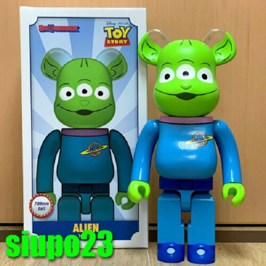 Mô Hình Bearbrick Toy Story Alien 100% & 400% - Ảnh 3