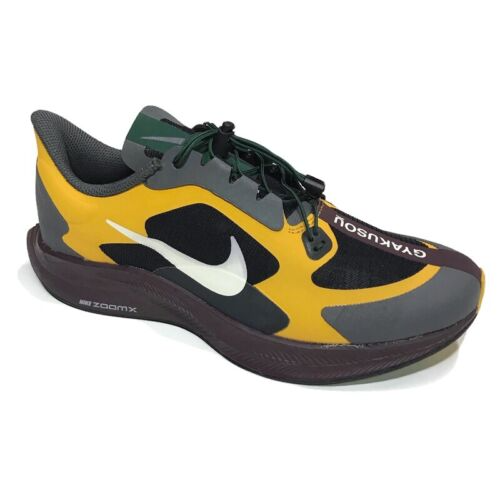 Giày Nike Gyakusou x Zoom Pegasus Turbo 'Gold Fir' BQ0579-700 - Ảnh 4