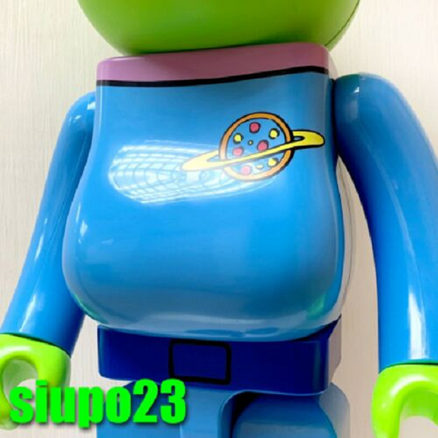 Mô Hình Bearbrick Toy Story Alien 100% & 400% - Ảnh 2