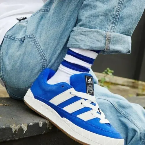 Giày Adidas Adimatic 'Blue Crystal White' GX1828 - Ảnh 3