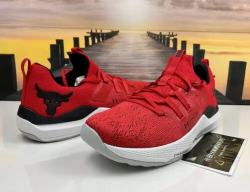 Alternative view of Giày Under Armour Project Rock Bsr 'Red' 3023006-600