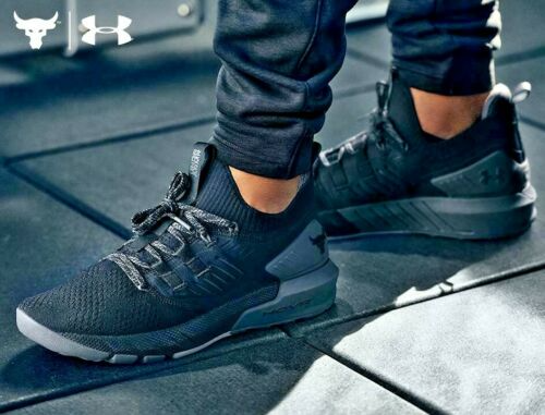 Giày Under Armour Projcet Rock 3 'Black Pitch Grey' 3023004-001 - Ảnh 4