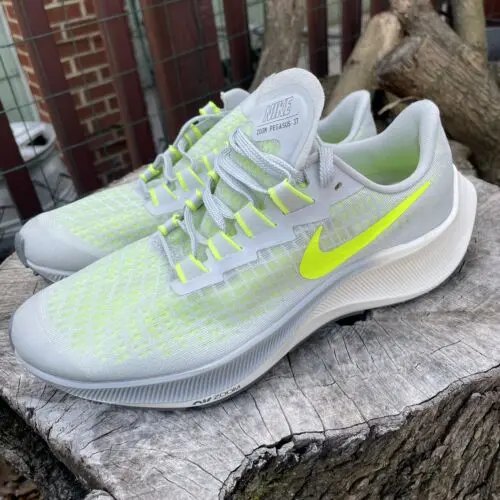 Giày Nike Air Zoom Pegasus 37 GS 'Smoke Grey Volt' CJ2099-003 - Ảnh 3