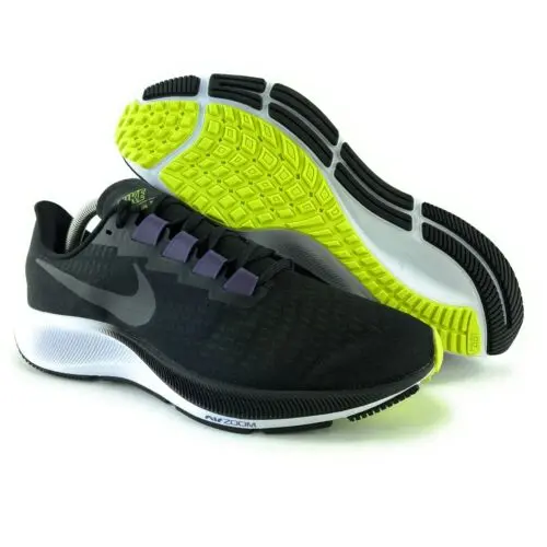 Alternative view of Giày Nike Wmns Air Zoom Pegasus 37 'Core Black Yellow' BQ9647-010