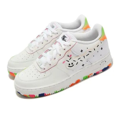 Alternative view of Giày Nike Air Force 1 Low GS 'Kids Drawing' DV1366-111