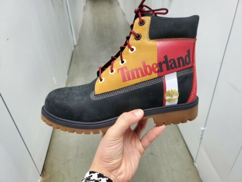 Giày Timberland 6 Inch Premium Waterproof Boot 'Patch Logo Black' TB0A29NW-001 - Ảnh 2