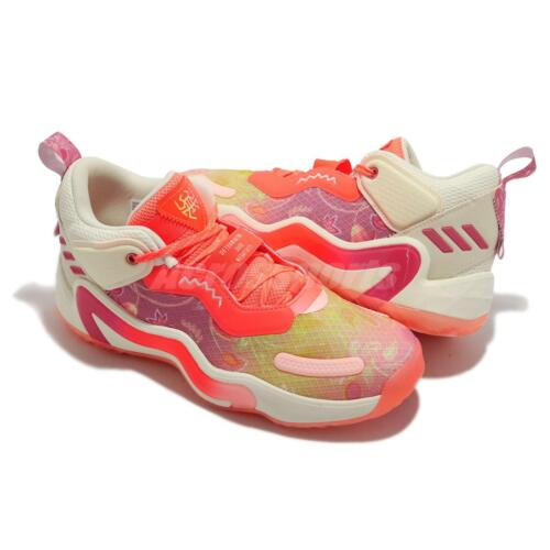 Giày Adidas D.O.N. Issue 3 'Red Pink' HQ4506 - Ảnh 3
