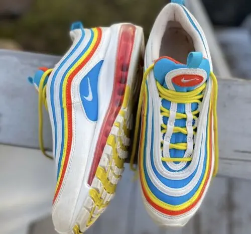 Alternative view of Giày Nike Air Max 97 GS 'Summer Pack' CK0052-400