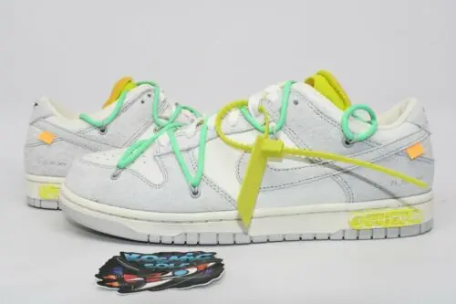 Giày Nike Off-White x Dunk Low 'Lot 14 of 50' DJ0950-106 - Ảnh 3