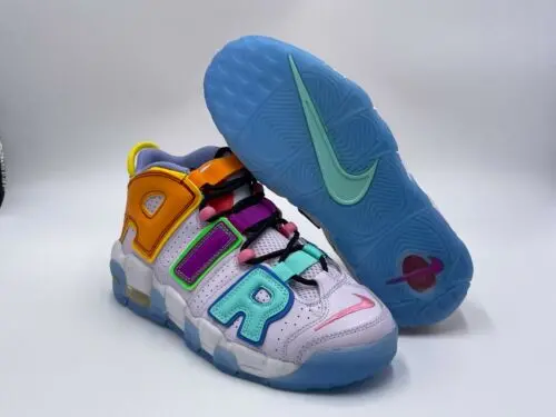 Giày Nike Air More Uptempo GS 'Mutilcolor' DH0624-500 - Ảnh 5