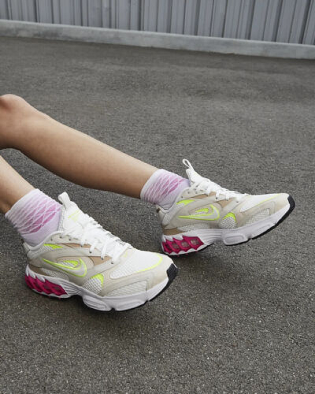 Giày Nike Zoom Air Fire 'Summit Hemp Volt Pink' CW3876-106 - Ảnh 6
