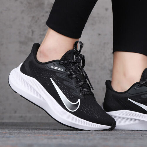 Giày Nike Wmns Zoom Winflo 7 'Black Anthracite' CJ0302-005 - Ảnh 4