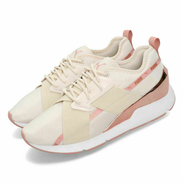 Giày Puma Wmns Muse X-2 Metallic 'Pastel Parchment Rose Gold' 370838-03 - Ảnh 7