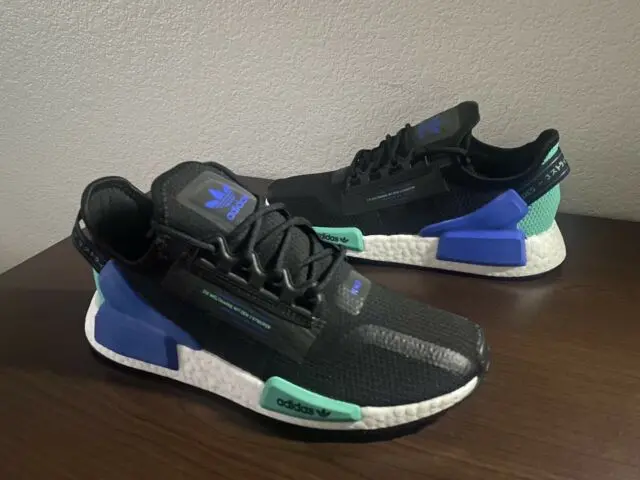 Giày Adidas NMD_R1 V2 'Black Cyan' FY5922 - Ảnh 5