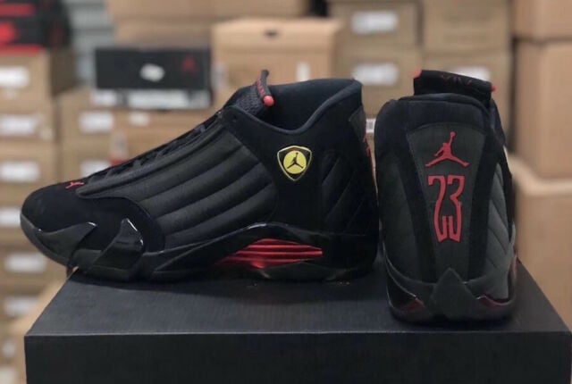 Giày Nike Air Jordan 14 Retro 'Last Shot' 2011 311832-010 - Ảnh 3