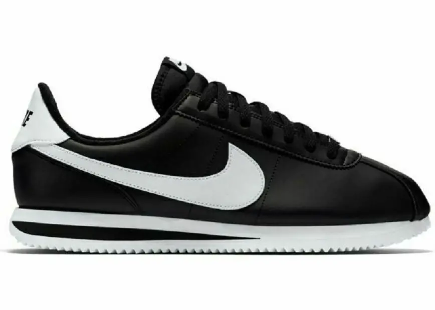 Giày Nike Classic Cortez Leather 'Black White' 807471-016