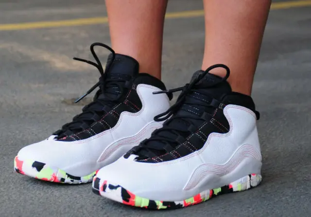 Giày Nike Air Jordan 10 Retro SE GS 'Ember Glow' BV1843-176 - Ảnh 5