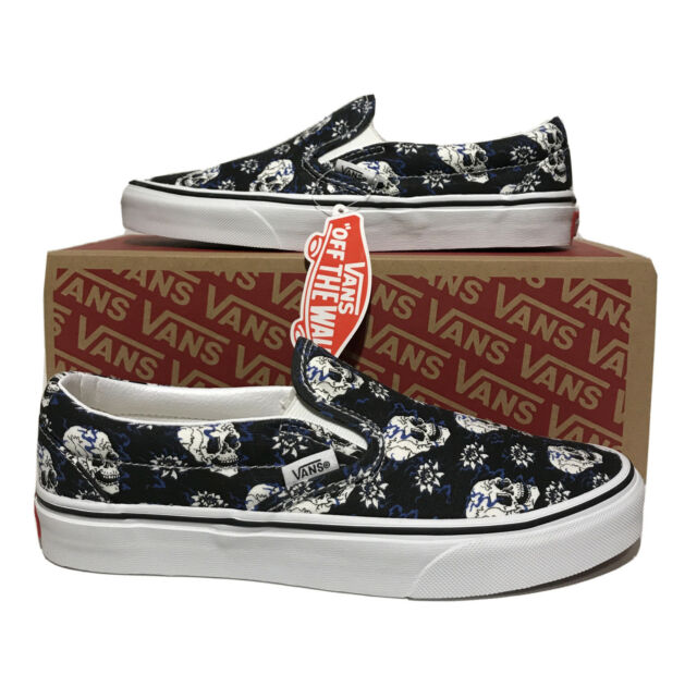 Giày Vans Classic Slip-On 'Flash Skull' VN0A4U381HJ - Ảnh 4