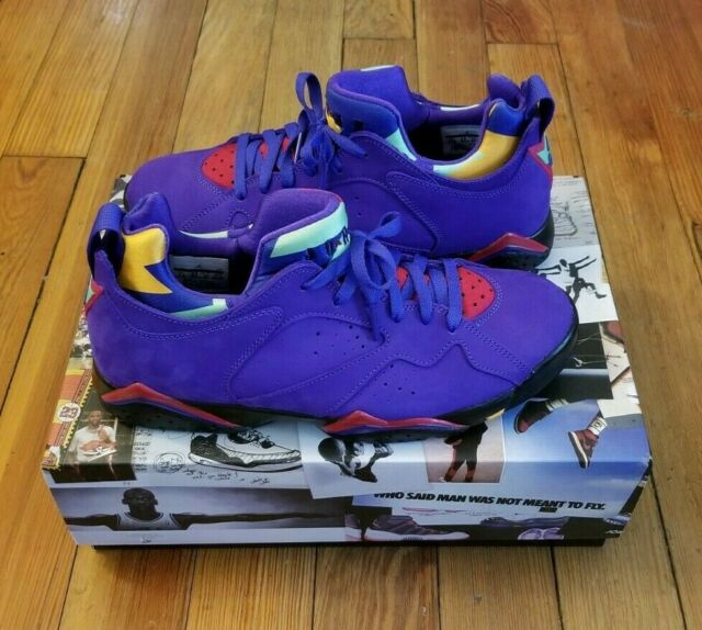 Giày Nike Air Jordan 7 Retro Low NRG 'Bright Concord' AR4422-407 - Ảnh 4