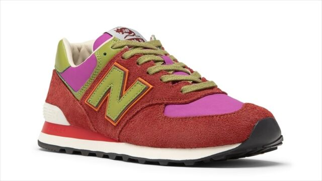 Giày New Balance 574 Wmns 'Pink Coral' WH574WB - Ảnh 2