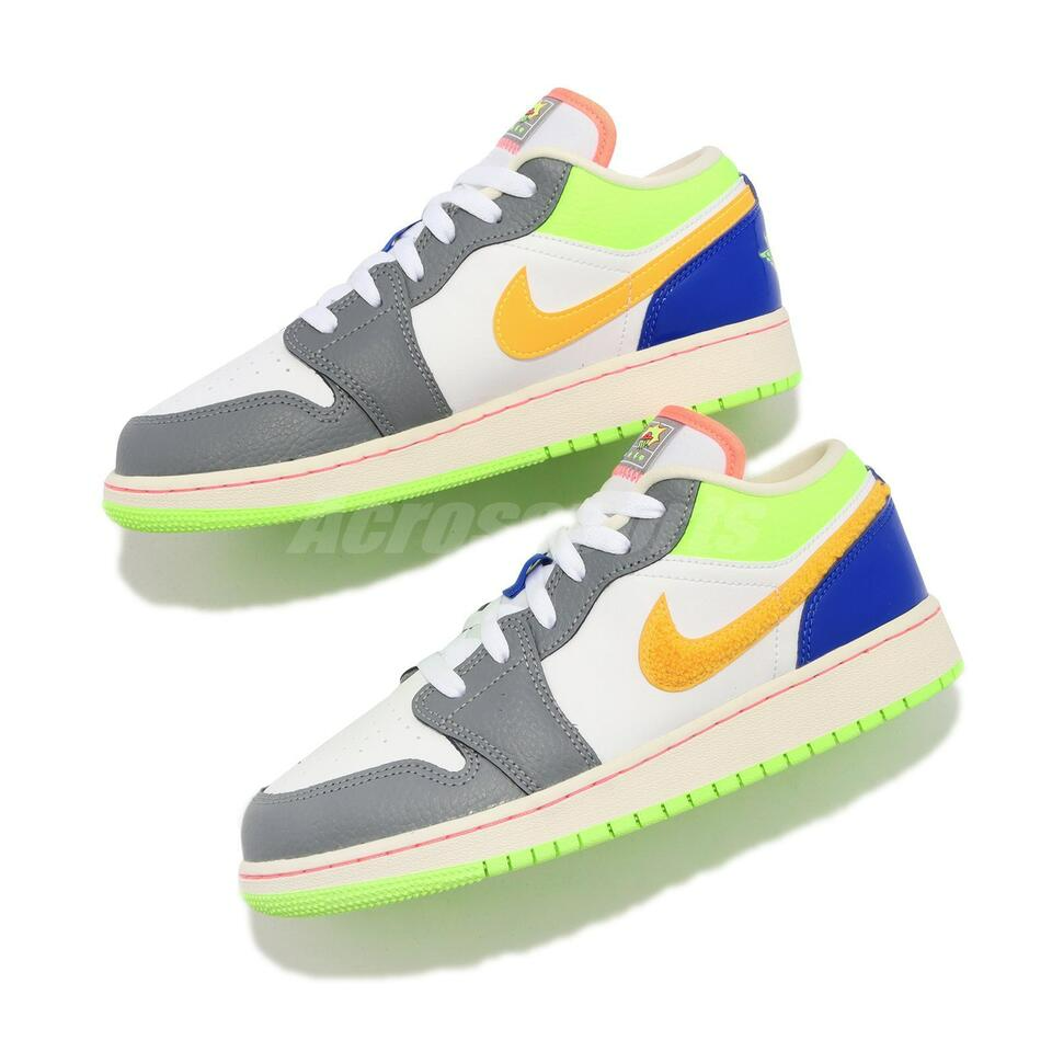 Giày Nike Air Jordan 1 Low GS 'Hoops' FB1835-181 - Ảnh 4