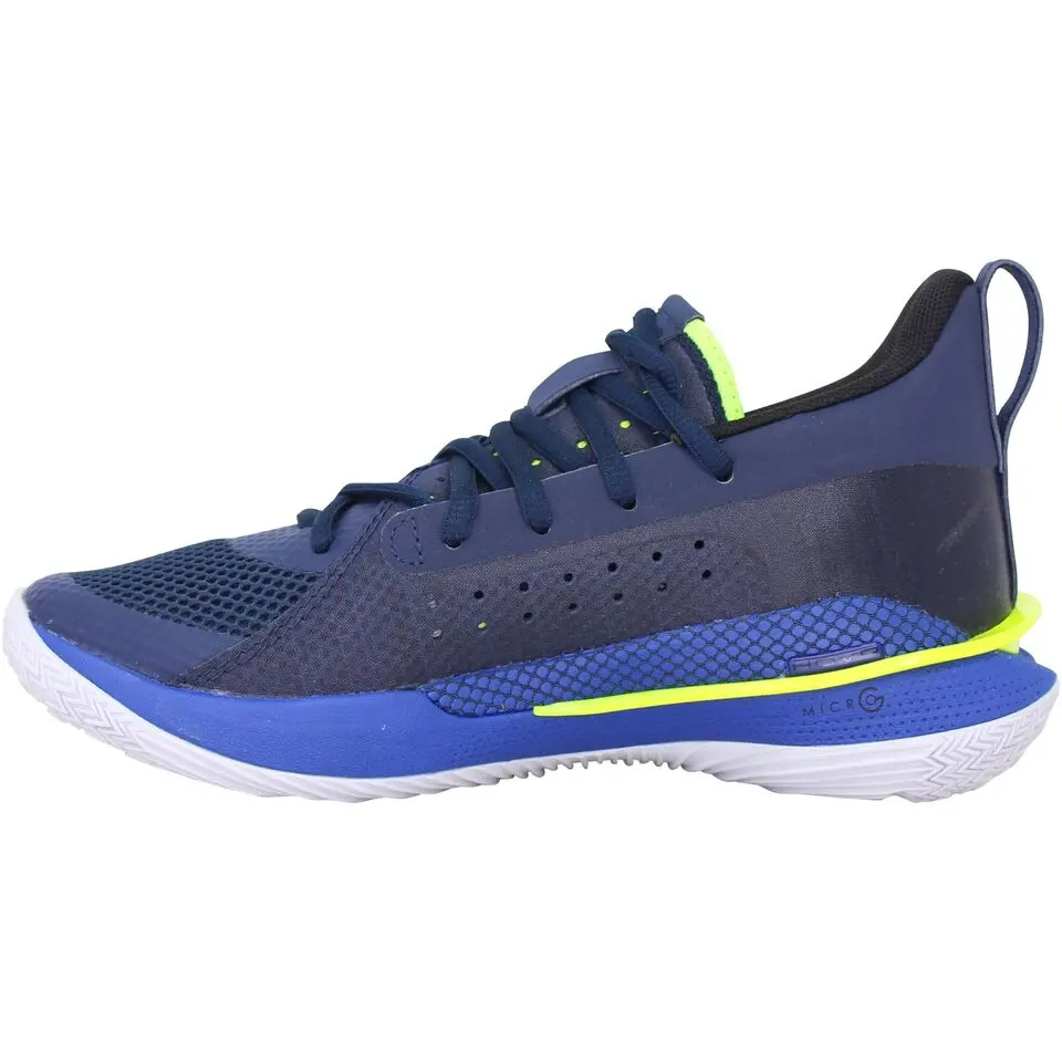 Giày Under Armour Curry 7 Big Kids 'Dub Nation' 3022113-405 - Ảnh 8