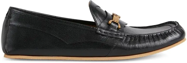 Giày Gucci Men's loafer with Interlocking G Horsebit 'Black Leather' 655519-1XO00-1000