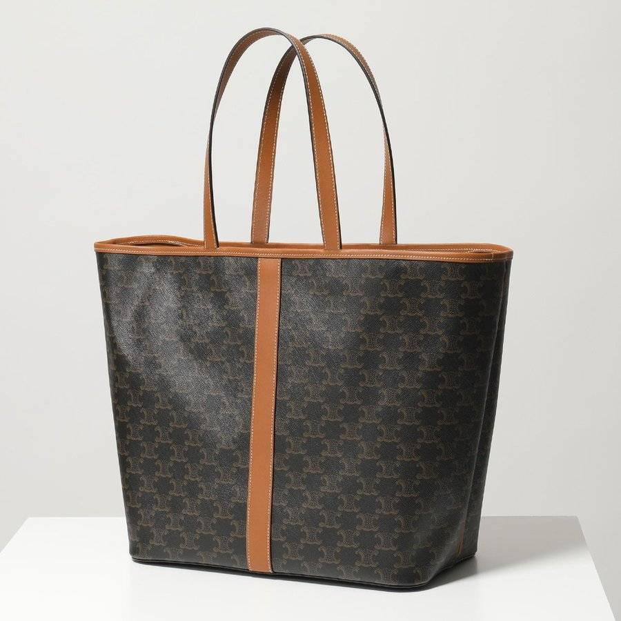 Túi Celine Medium Cabas In Triomphe Canvas Tan 191112CAS-04LU - Ảnh 5