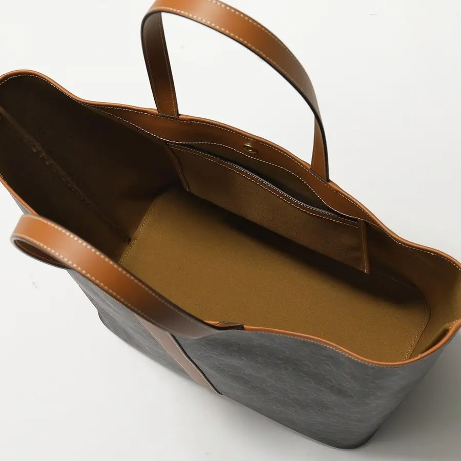 Túi Celine Medium Cabas In Triomphe Canvas Tan 191112CAS-04LU - Ảnh 3
