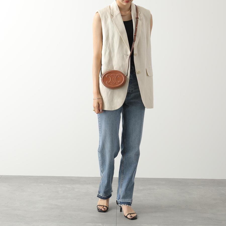 Túi Celine CROSSBODY OVAL PURSE in Smooth Calfskin 10I703DPQ-04LU - Ảnh 2