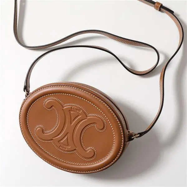 Túi Celine CROSSBODY OVAL PURSE in Smooth Calfskin 10I703DPQ-04LU - Ảnh 3