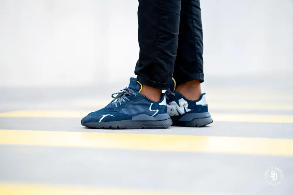 Giày Adidas Nite Jogger 3M 'Navy' EE5858 - Ảnh 5