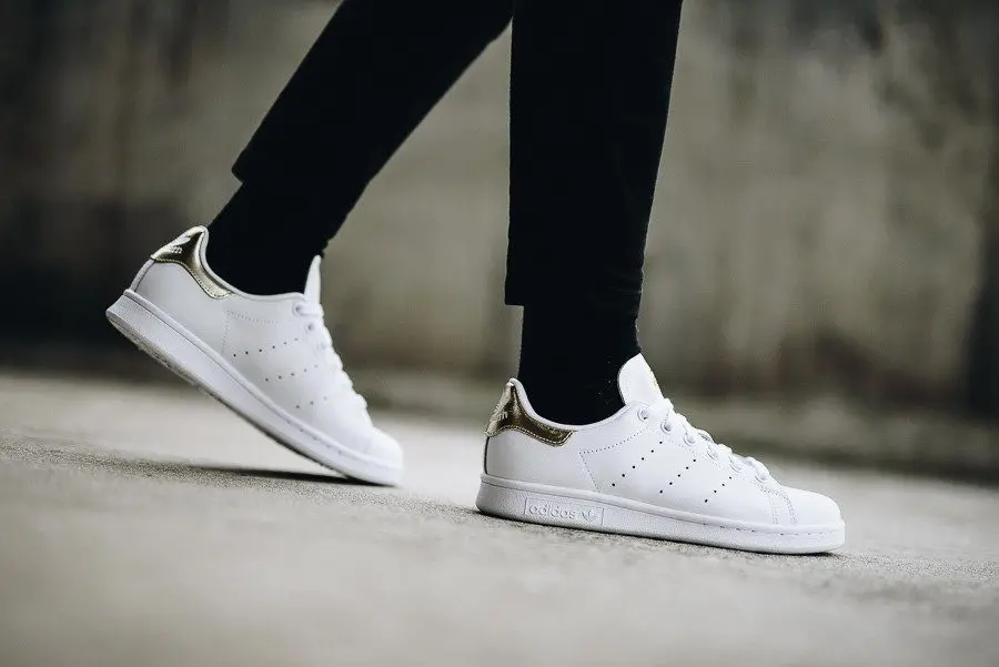 Giày Adidas Stan Smith 'Metallic Heel' EE8836 - Ảnh 6