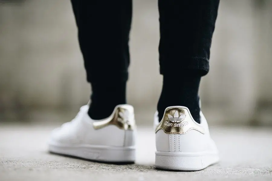 Giày Adidas Stan Smith 'Metallic Heel' EE8836 - Ảnh 7