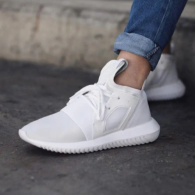 Alternative view of Giày adidas Tubular Defiant "Crystal White" S80486