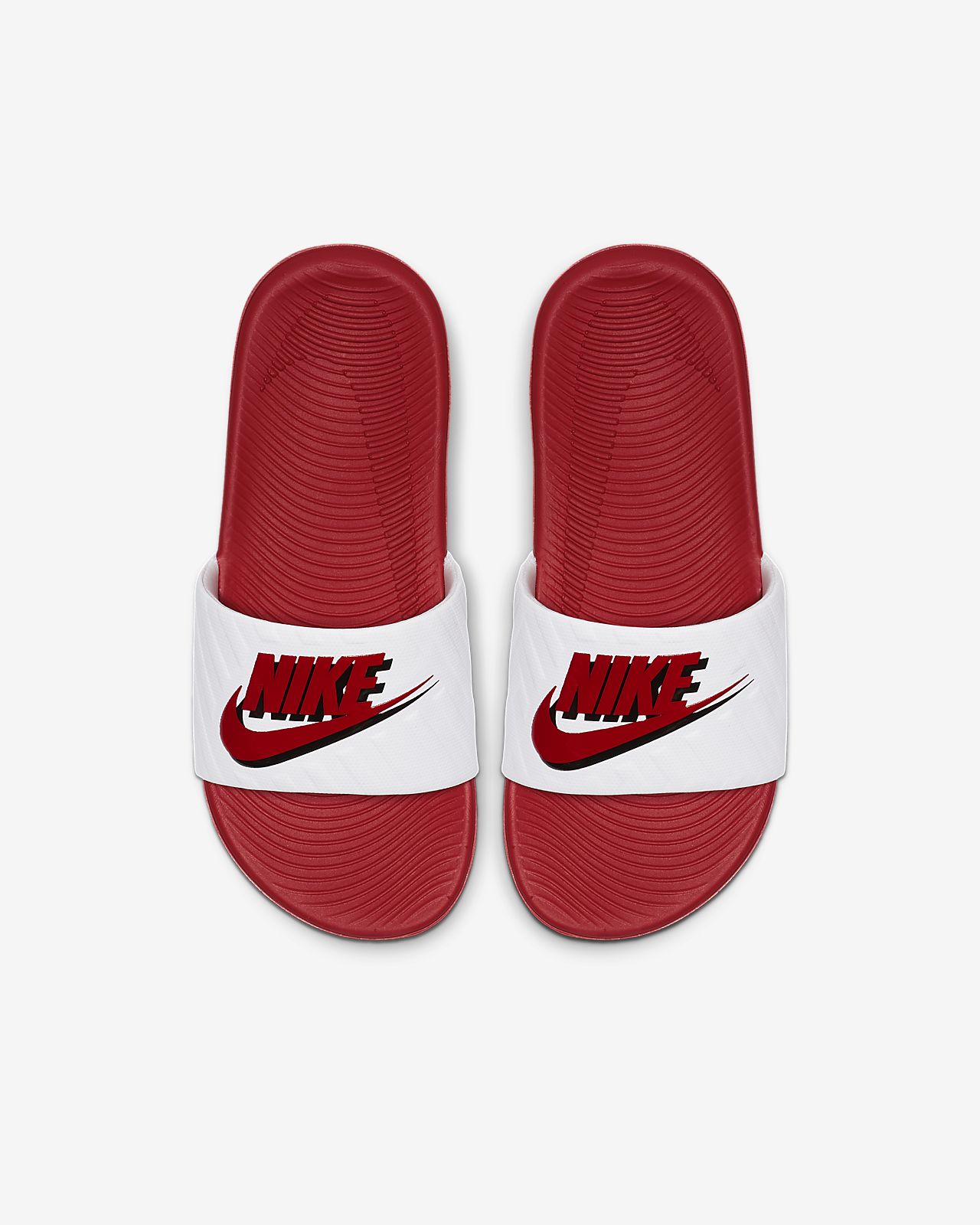Dép Nike Kawa Slide " Red White Black " CI2061-001 - Ảnh 4