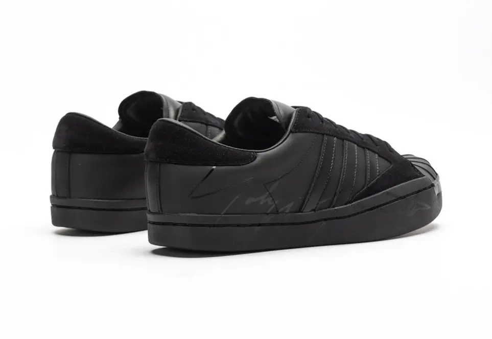 Alternative view of Giày Adidas Y-3 Yohji Pro Superstar Skate Low 'Black' EH2268