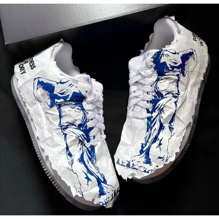 Alternative view of Giày Nike Wmns Air Force 1 Shadow 'Goddess of Victory' DJ4635-100