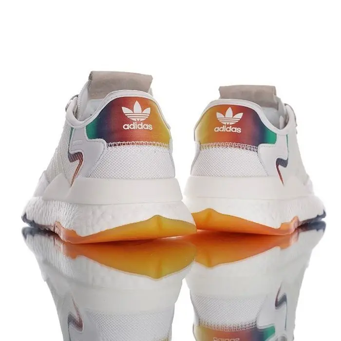 Giày Adidas Nite Jogger 2020 Boost 'Cloud White Rainbow' FV4544 - Ảnh 4