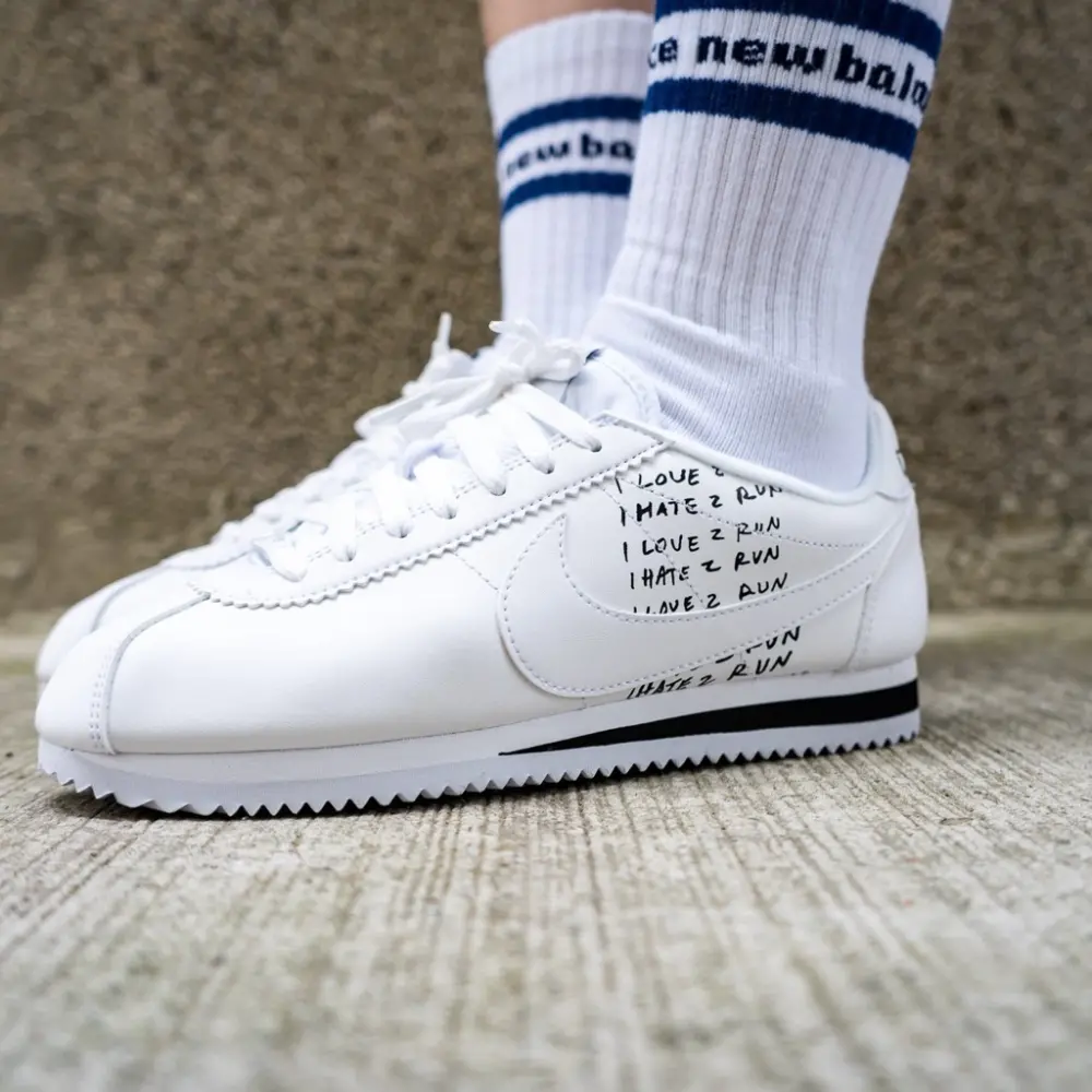 Giày Nike Nathan Bell x Classic Cortez 'White' BV8165-100 - Ảnh 3