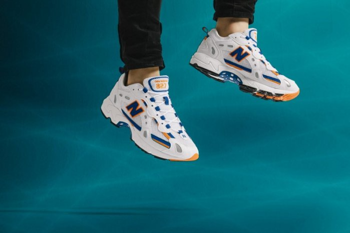 Giày New Balance 827 'Blue Orange' ML827AAA - Ảnh 4