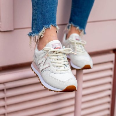 Giày New Balance Wmns 574 'Turtle Dove' WL574SAY - Ảnh 3